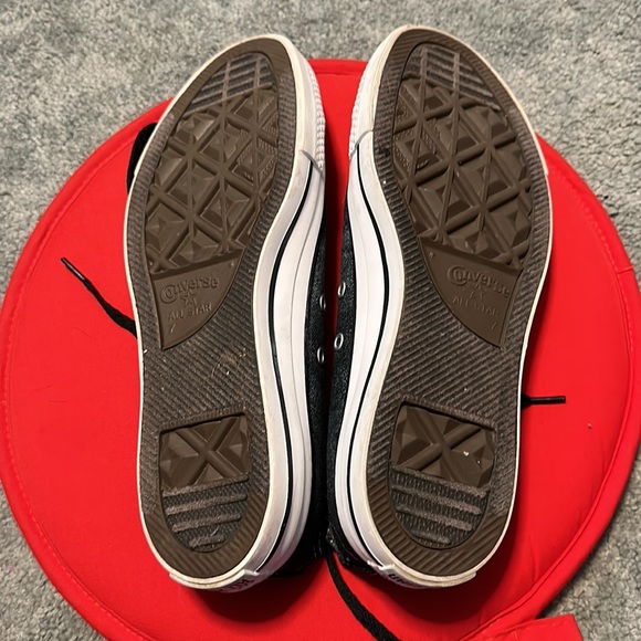 Convese All Star black acid wash sneakers - Picture 4 of 7